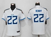 Women Nike Tennessee Titans 22 Henry White Vapor Untouchable Limited Jersey,baseball caps,new era cap wholesale,wholesale hats